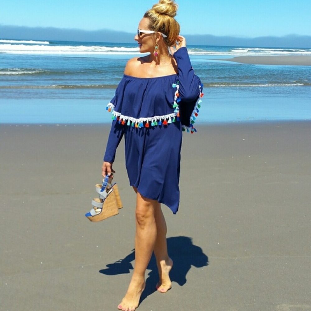 BOHO DOLLZ Tunic Top / Mini Dress - Picture 3 of 4
